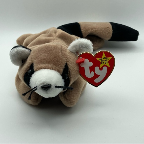 Ty Accents Vintage 995 Ty Beanie Babies Ringo The Raccoon Poshmark